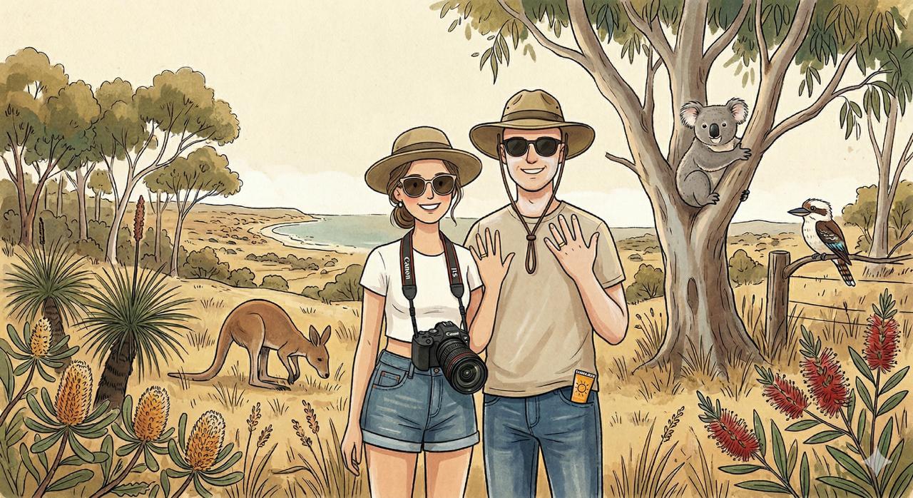 Marta y Marcos rumbo a Australia